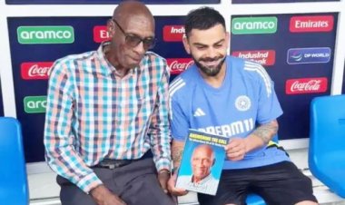 विराट कोहली को वेस्टइंडीज के दिग्गज सर वेस्ले हॉल से मिला खास तोहफा