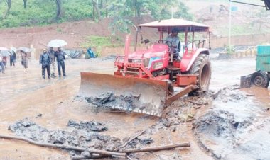 किरंदुल में बाढ़ से क्षतिग्रस्त हुए मकानों सर्वे कर दिया जाएगा मुआवजा