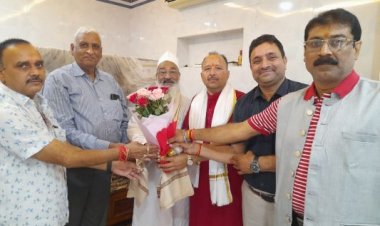 भूमिहार ब्राह्मण समाज ने  डॉ. जोहर का किया सम्मान