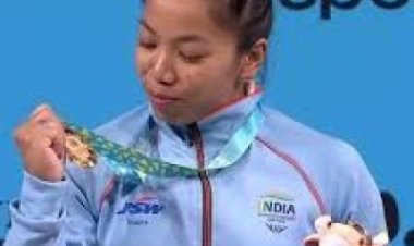 मीराबाई चानू और नीलकांत शर्मा सम्मानित