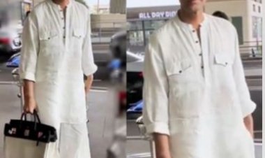 करण जौहर ने अपने एयरपोर्ट लुक से सभी काे चौंकाया