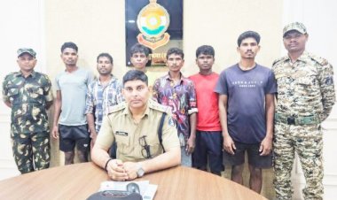 अलग-अलग जगह से 8 नक्सली गिरफ्तार