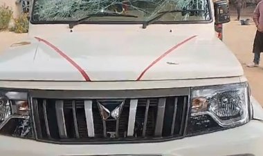 मऊगंज के ​​​​​​​​​​​​​​पैपखार गांव में तीन युवकों ने मचाया उत्पात:दरवाजा नहीं खोला तो बोलेरो की तोड़फोड़