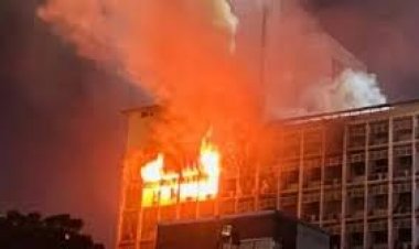 बांग्लादेश सचिवालय में भीषण आग, सरकारी दस्तावेज जले