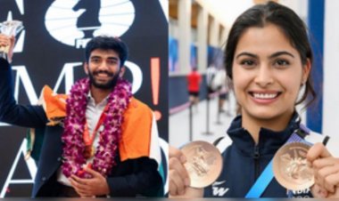 मनु भाकर, गुकेश सहित 4 खिलाड़ियों को 'खेल रत्न', 32 खिलाड़ी बनेंगे 'अर्जुन'
