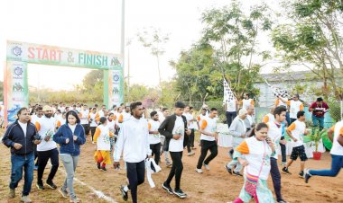 एनएमडीसी में रिपब्लिक डे रन, 400 लोगों ने लिया हिस्सा