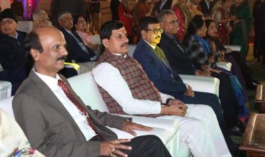 मुख्यमंत्री डॉ. यादव आईपीएस मीट की सांस्कृतिक संध्या में पहुंचे