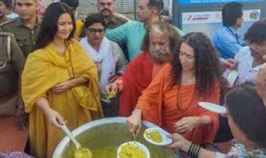 कैटरीना कैफ कुक्के श्री सुब्रमण्य मंदिर में 'सर्प संस्कार' की पूजा-अर्चना में शामिल हुईं