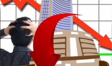 लाल निशान में बंद शेयर बाजार, आईटी शेयरों में हुई बिकवाली