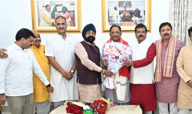 मुख्यमंत्री श्री साय से निगम तथा मंडल के नव नियुक्त अध्यक्षों ने की सौजन्य मुलाकात