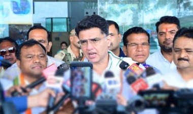 दो दिवसीय छत्तीसगढ़ दौरे पर पहुंचे सचिन पायलट, अमित शाह पर साधा निशाना