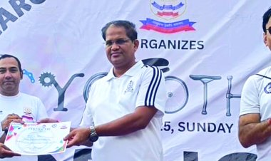 नशे को जड़ से उखाडऩे जन-जागरूकता साइक्लोथान