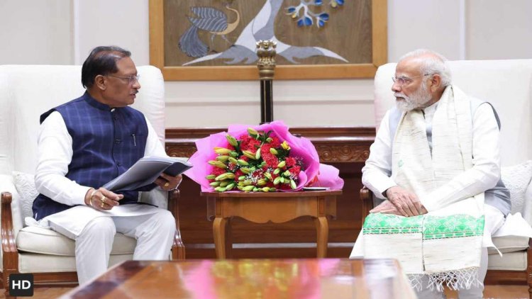 प्रधानमंत्री मोदी और गृहमंत्री शाह से मिले CM साय, छत्तीसगढ़ की बताई उपलब्धियां, कहा – बस्तर अब डर से नहीं, डिजिटल बदलाव से पहचाना जा रहा