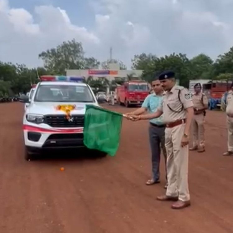 आगर मालवा में डायल-112 सेवा शुरू:पुलिस, एम्बुलेंस, फायर और महिला हेल्पलाइन की सेवाएं अब एक नंबर पर