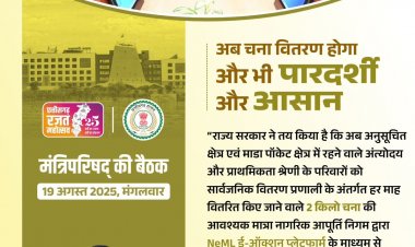 मुख्यमंत्री श्री विष्णु देव साय की अध्यक्षता में आज मंत्रालय में कैबिनेट की बैठक.