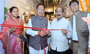 मुख्यमंत्री श्री विष्णु देव साय ने रायगढ़ जिले के ग्राम गढ़ उमरिया में नवगुरुकुल का किया शुभारंभ