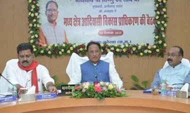 आदिवासी क्षेत्रों के विकास के लिए संसाधनों की कोई कमी नहीं होगी .