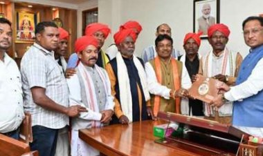 मुख्यमंत्री श्री विष्णु देव साय को बस्तर दशहरा कार्यक्रम में शामिल होने का मिला न्यौता.