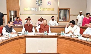 प्रधानमंत्री श्री नरेन्द्र मोदी के छत्तीसगढ़ आगमन की तैयारियों को लेकर उच्च स्तरीय बैठक.