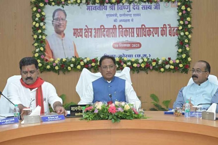 आदिवासी क्षेत्रों के विकास के लिए संसाधनों की कोई कमी नहीं होगी .