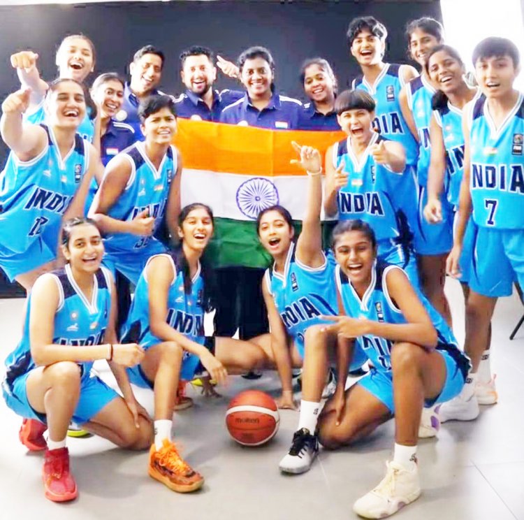 बास्केटबॉल : एशिया कप के पहले राउंड में महासमुंद की दिव्या ने किये 3 पॉइंट गोल