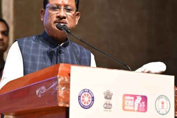 मुख्यमंत्री श्री विष्णुदेव साय राष्ट्रीय सेवा योजना के स्थापना दिवस एवं सम्मान समारोह में हुए शामिल