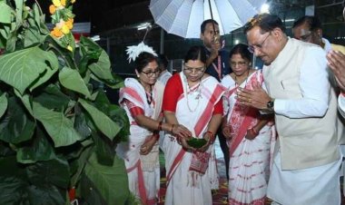 मुख्यमंत्री श्री विष्णु देव साय करम परब पर्व 2025 में हुए शामिल.