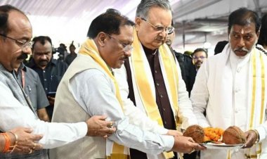 गुरु घासीदास बाबा के आदर्शों पर चलकर बनाएंगे विकसित छत्तीसगढ़.