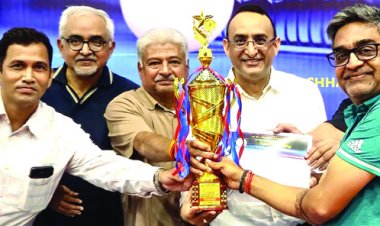 स्व. गुलाब चंद शर्मा स्मृति मास्टर्स रैंकिंग टेबल टेनिस स्पर्धा संपन्न