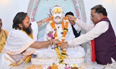 संतों के आशीर्वाद और जनसहयोग से छत्तीसगढ़ आगे बढ़ रहा है विकास और आस्था के मार्ग पर .