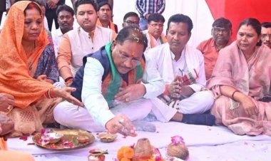 मुख्यमंत्री श्री विष्णु देव साय ने जशपुर जिले के फरसाबहार में 40.89 करोड़ के 13 कार्यों का किया लोकार्पण.