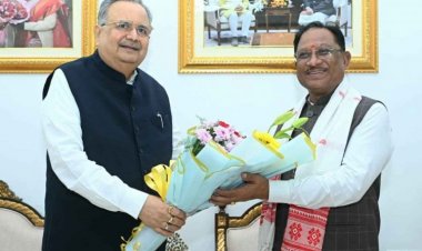 विधानसभा अध्यक्ष डॉ. रमन सिंह ने नवीन विधानसभा भवन के लोकार्पण समारोह में शामिल होने का दिया आमंत्रण