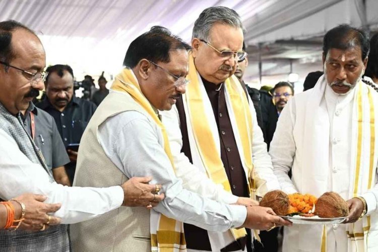 गुरु घासीदास बाबा के आदर्शों पर चलकर बनाएंगे विकसित छत्तीसगढ़.