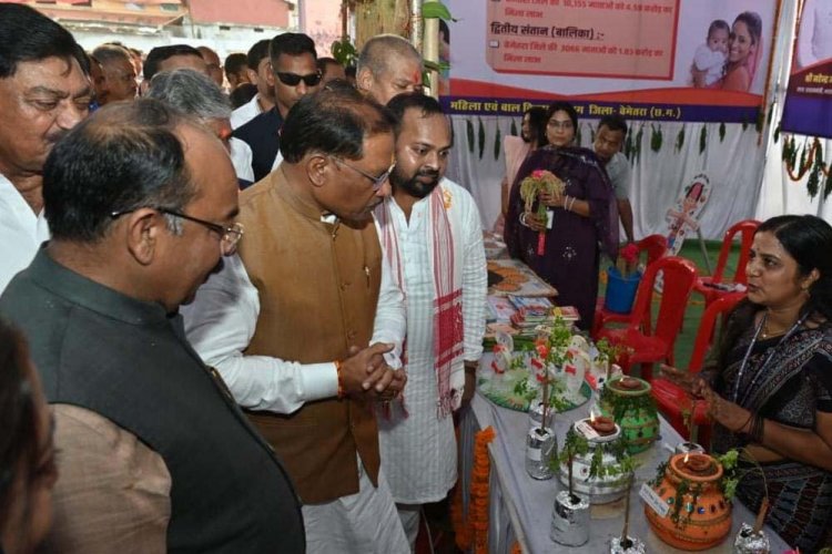 रायपुर : छत्तीसगढ़ के चहुंमुखी विकास के लिए हमारी सरकार प्रतिबद्ध : मुख्यमंत्री  विष्णु देव साय