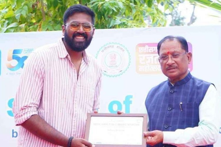 मुख्यमंत्री श्री विष्णु देव साय ने किया हिमालय अभियान के पर्वतारोहियों का सम्मान.