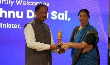 मुख्यमंत्री श्री विष्णुदेव साय ने गुजरात के NAMTECH कॉलेज का किया दौरा