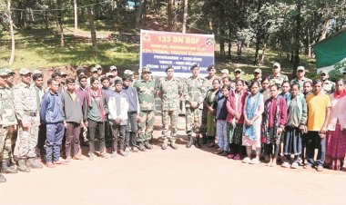 आदिवासी युवा आदान-प्रदान का आठवां जत्था कांकेर-नारायणपुर से नई दिल्ली के लिए रवाना