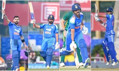 कोहली-ऋतुराज की तूफानी पारियां, राहुल की फिनिशिंग—भारत ने दक्षिण अफ्रीका को दिया 359 रन का विराट लक्ष्य