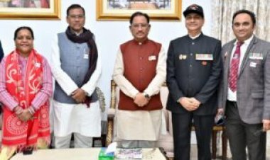 रायपुर : मुख्यमंत्री  विष्णु देव साय ने मध्यप्रदेश में नई सिंचाई तकनीक ‘प्रेशर इरिगेशन नेटवर्क’ की प्रस्तुति का किया अवलोकन