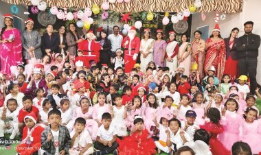 हर्षोल्लास से मना प्री-क्रिसमस उत्सव