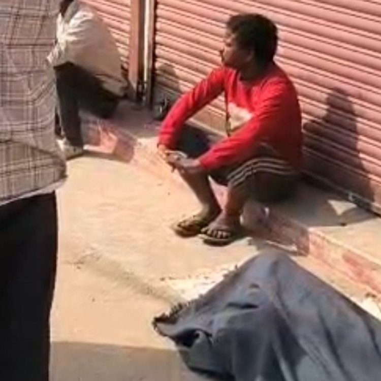 सेंट्रल स्कूल के पास मिला युवक का शव:गंज थाना क्षेत्र में संदिग्ध हालत में मौत; गांव से ससुराल आया था युवक