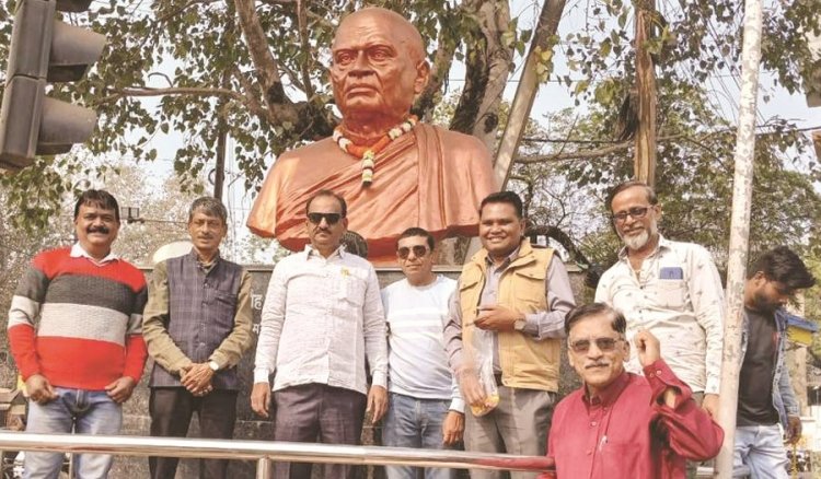 सरदार वल्लभभाई पटेल की पुण्यतिथि पर कांग्रेसजनों ने किया स्मरण