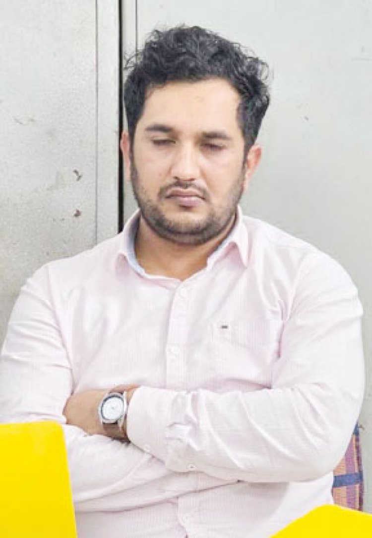 नियुक्ति आदेश के बदले 40 हजार की रिश्वत लेते सहकारी निरीक्षक गिरफ्तार