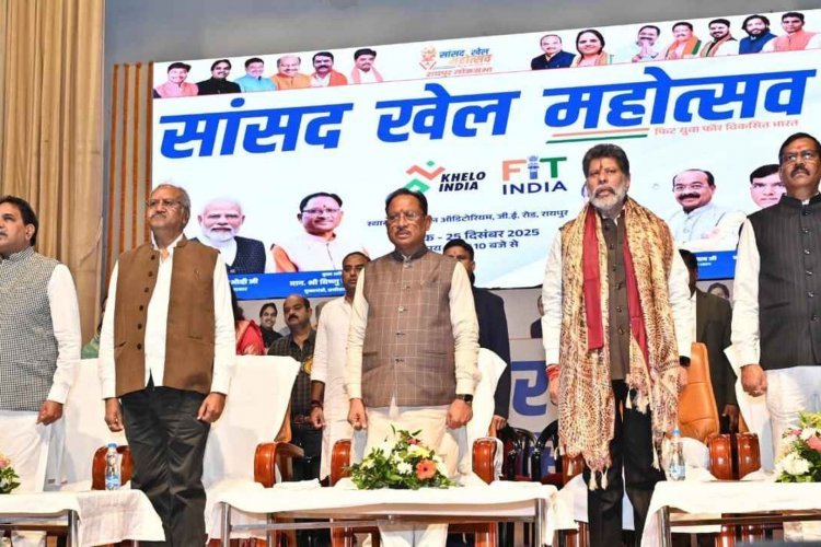 सांसद खेल महोत्सव– ‘फिट युवा, विकसित भारत’ का भव्य समापन.