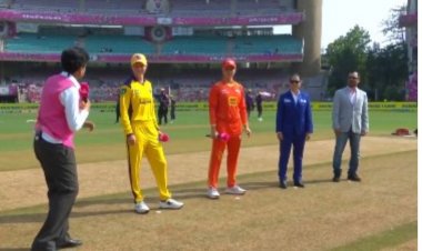 महिला प्रीमियर लीग 2026: यूपी वॉरियर्ज ने जीता टॉस, गुजरात जायंट्स पहले बल्लेबाजी करेगी नवी