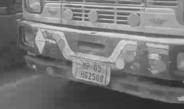 ट्रक की चपेट में आए बाइक सवार की मौत:इंदौर में मां को बुआ के घर छोड़कर ऑफिस जा रहा था, ट्रक चालक फरार; पुलिस ने शुरू की जांच