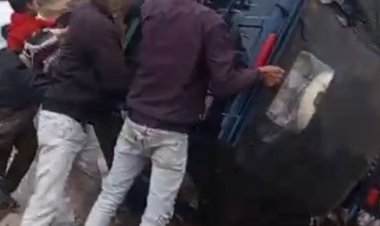 शिवपुरी में सुबह बूंदाबांदी, पारा 7 डिग्री तक लुढ़का:मौसम के बदले मिजाज से जनजीवन प्रभावित, खतौरा में तीन पहिया वाहन पलटा