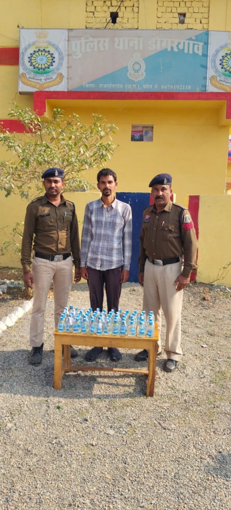 अवैध शराब संग 2 आरोपी गिरफ्तार