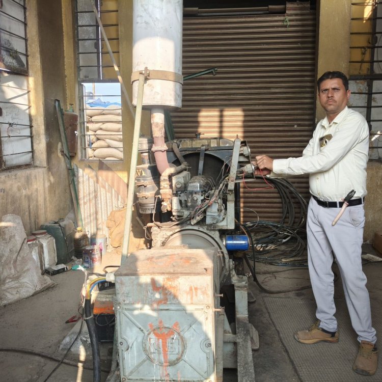 36 मिनट बिजली गुल रही...80 लीटर तेल पी गया जनरेटर:हरदा मंडी में डीजल घोटाला, लॉग बुक में सितंबर 2024 के बाद एंट्री ही नहीं