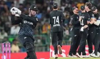 न्यूज़ीलैंड ने श्रीलंका को हराया, सेमीफ़ाइनल की दौड़ में किस हाल में पाकिस्तान?